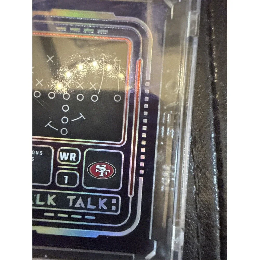 2024 Panini Zenith Chalk Talk Blue /50 Deebo Samuel #22 16wc🔥